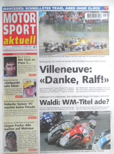 Motor sport aktuell 1997 - sport, *