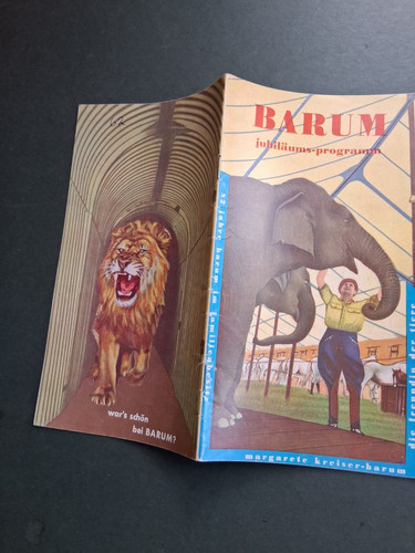 1962 programm circus barum - 1962,