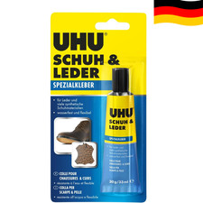 UHU 46680 Shoe Leather Rubber Special Adhesive Temperature Water Resistant Tube