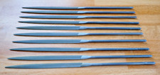 10 Schweizer Präzisions Nadelfeilen / Vallorbe® Swiss / Goldschmiedewerkzeug