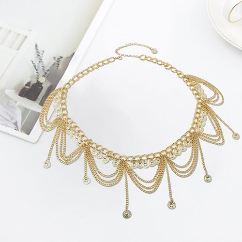 Geschichtete taillenkette - geschichtete,