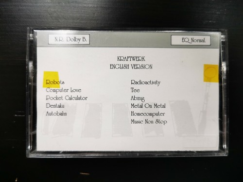 Kraftwerk very rare 1991 abbey - kraftwerk,