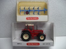 Wiking IHC 1455 XL mit Lemken Pflug 1:87