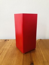 Rote Ikea Tischlampe 22cm x 10cm x 10cm