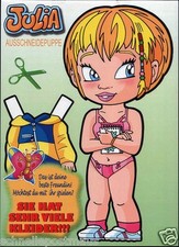ANZIEHPUPPE AUSSCHNEIDEPUPPE 12 MOTIVE  NEU 