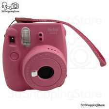 Fujifilm Instax Mini 9 Sofortbildkamera Rosa mit Handschlaufe