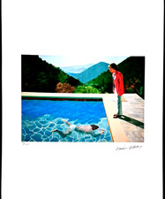 David Hockney -  Poolside