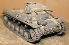 Maßstab 1:35 Tamiya Panzer II F  DAK 1 gebaut gealtert