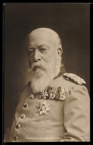 Grossherzog friedrich von - ak,