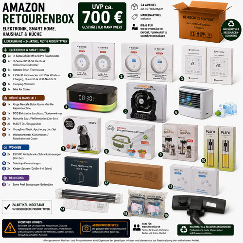Amazon retourenbox elektronik - amazon,
