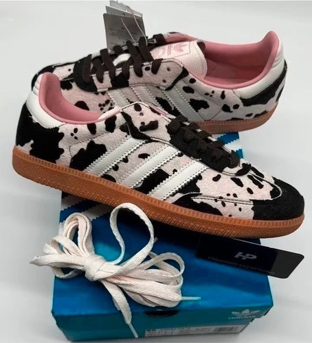 Adidas samba cow print - "cow, print"