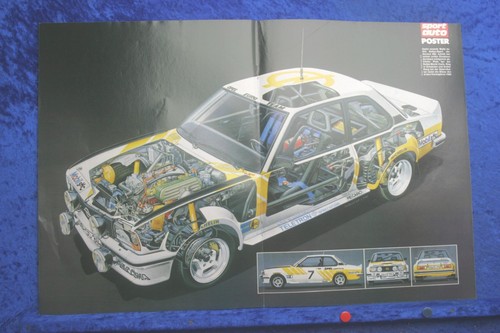 Poster opel ascona 400 - poster,