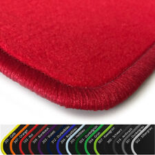 Velours Fußmatten Rot