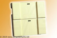 Busch-Jaeger Tastsensor 6126/84-101 studioweiß glänzend 2x/4x KNX EIB