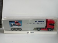 WIKING - Scania 144 L Koffer-Sattelzug - Scania Werbemodell 15 -  OVP