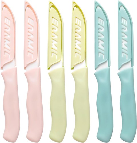 6er küchenmesser set - set, keramik
