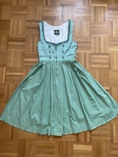 Hammerschmid Dirndl Kleid Grün Mint Midi Gr. 36