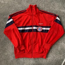 FC Bayern München Trainingsjacke 90s (M) Adidas Vintage kein Trikot