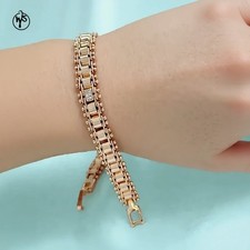 WseSto Armband Damen Vergoldet