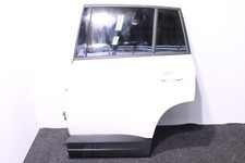 VW Tiguan 5N 2.0 TDI 4Motion Farbe Weiss LB9A Tür hinten Links ohne