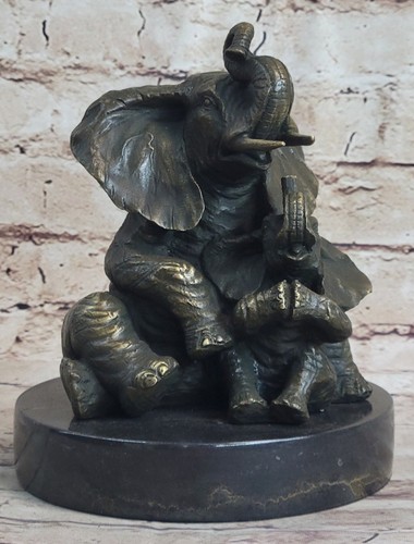 100 echt bronze - elefant, und