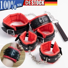 Abschließbar leder fesselset - leder,
