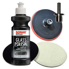 SONAX 250ml Glass Polish + 2x