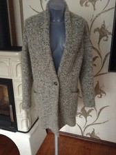 IQ+Berlin Mantel grau Gr.S 100%Wolle NVP: 329,-