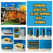 jk- Playmobil Ersatzteile für Zoo Tierpark 3634 3650 - Auswahl