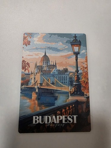 Budapest souvenir magnet - budapest, souvenir-magnet