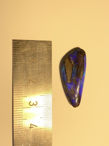 Echter blauer opal - blauer,