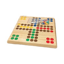 Ludo Brettspiel – Perfekter Spielspaß für die Familie mit Ersatz-Spielfiguren