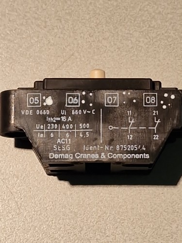 Demag 87520544 schaltelement - demag,