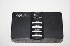 LogiLink UA0099 USB Surround Sound Box 7.1 8-Kanal Laptop PC Computer Audio