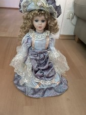 Porzellan Puppe Sammler mit Ständer