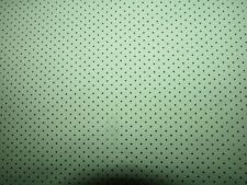  Stenzo Baumwolljersey  dunkelblaue Punkte auf hellgrün 50x150cm Neu