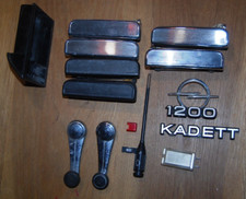 OPEL Kadett C SR chrome parts