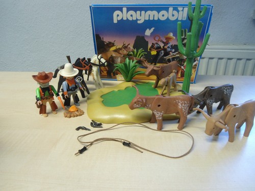 Playmobil set 3801 cowboys - 3801,