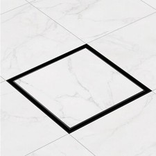 Duschrinne Quadratisch Schwarz