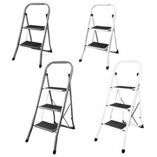 Trittleiter Klapptritt Klappleiter Leiter Tritthocker klappbar 2 oder 3 Stufen