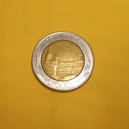 Italienische 500 lire münze - italienische,