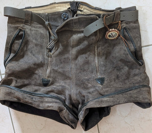 Kurze ddr trachten lederhose - ddr,