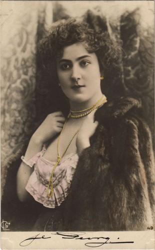 Cpa flo berthy - theater, star