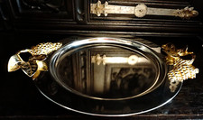 Tablett Versilbert Frankreich