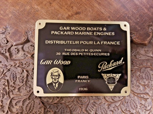 Gar holz packard motor - holz, boot