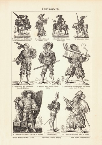 Landsknechte historischer