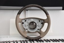 Mercedes-Benz Holz Leder Lenkrad E-Klasse W211 S211 Bis Mopf Avantgarde Stone