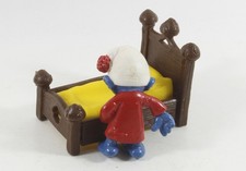 Schlumpf Schlümpfe 4.0240 Superschlumpf im Bett QUICK Schleich Werbeschlumpf 