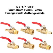 Messing Mini Kugelhahn