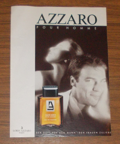Seltene werbung vintage azzaro - vintage,